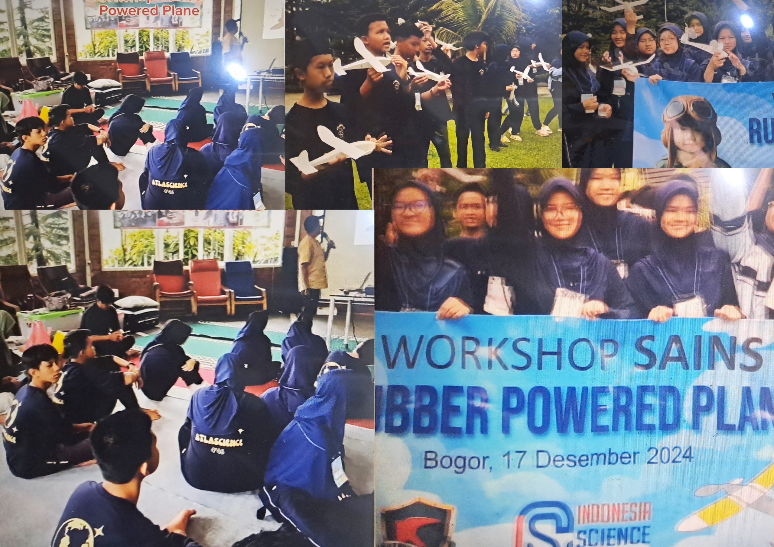 Siswa-Siswi MTsN 4 Jakarta Antusias Rakit Pesawat Karet di Science Camp ISC, RWA Berikan Workshop